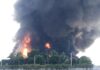 fire in the chemical company of Godhra